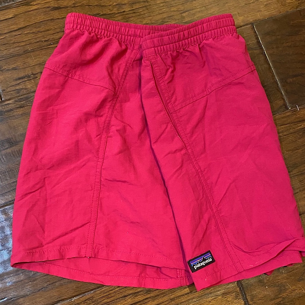 PINK PATAGONIA 5” BAGGY SHORTS